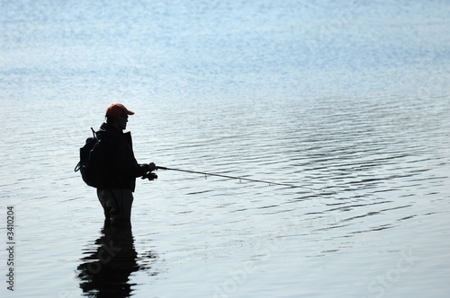 fisherman silhouette