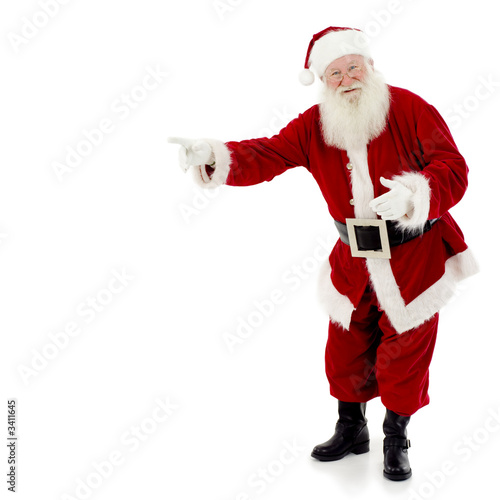 Slika na platnu santa pointing