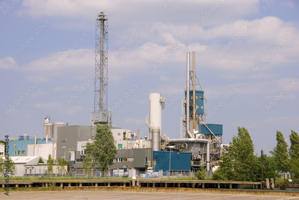 pollution by chemical factory in industrial area pollution by chemical factory in industrial area