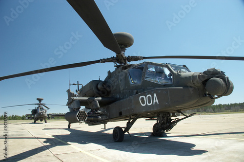 Fototapeta Naklejka Na Ścianę i Meble -  apache helicopters