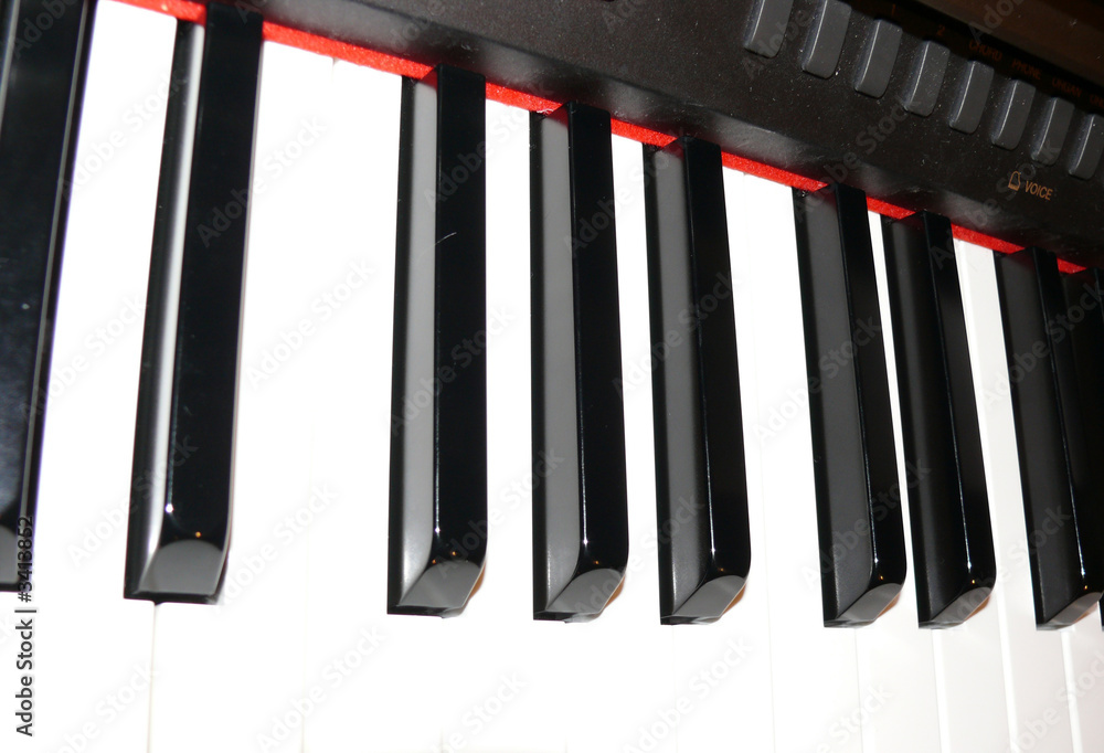Naklejka premium klaviertasten