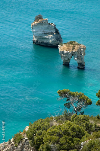 costa del gargano photo