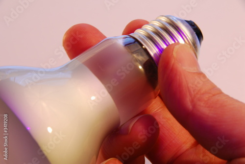 Fototapeta ampoule electrique domestique