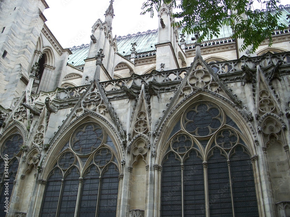 paris - saint-denis - first gothic cathedral