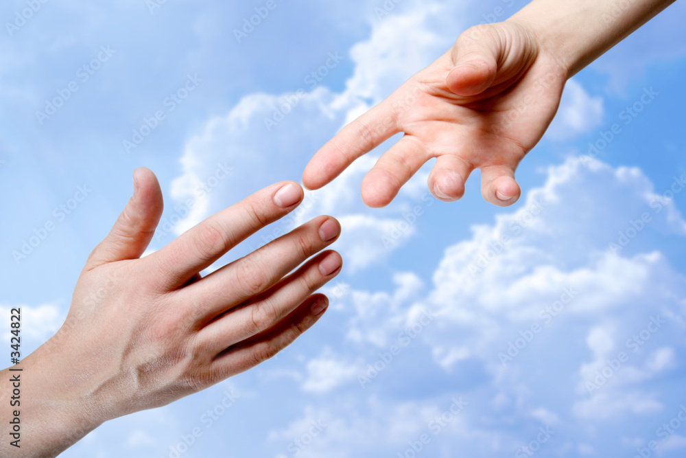 touching hands touching hands