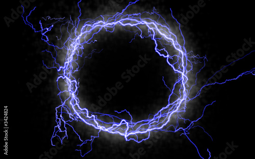 lightning circle
