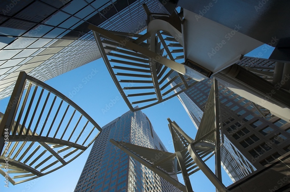 Naklejka premium skyscrapers