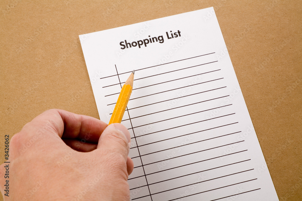 shopping list shopping list