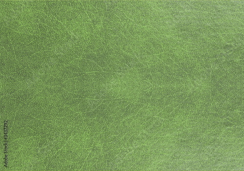 green leather