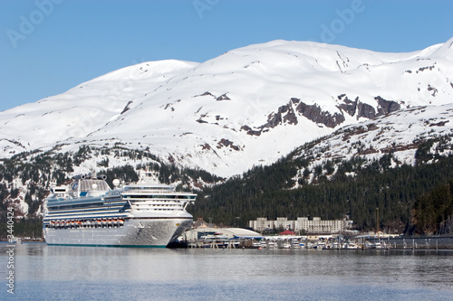 cruise ship in alaska