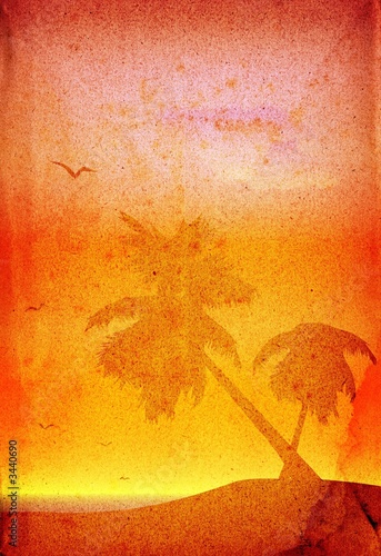 fantasy grunge illustration...