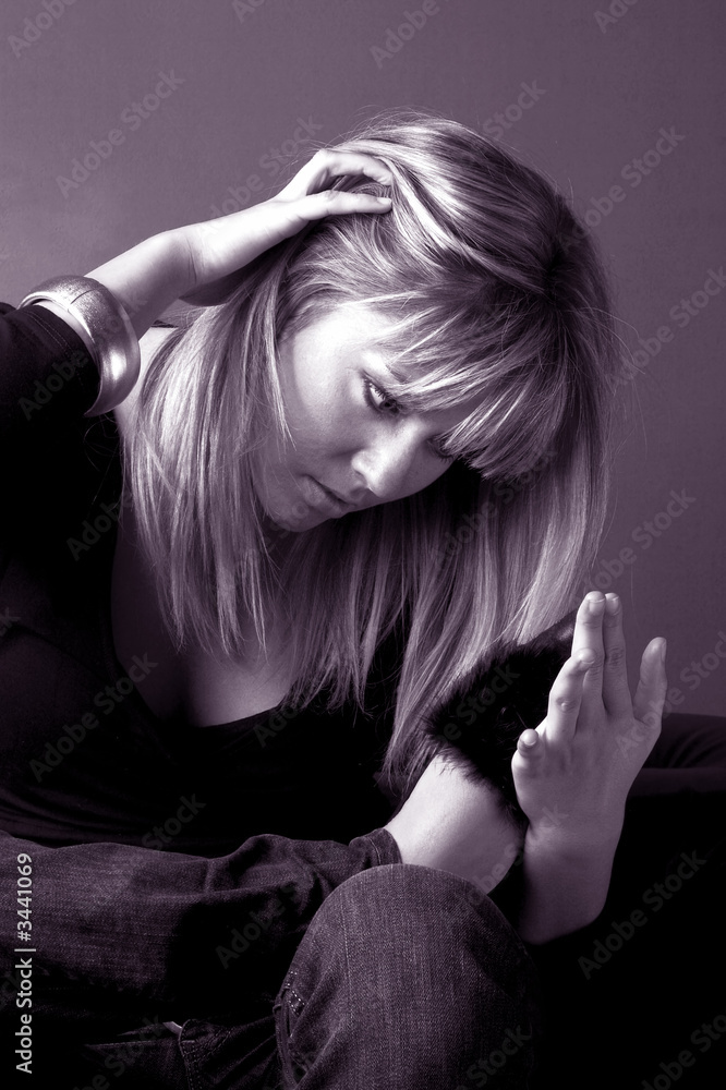 Obraz premium beatiful young woman