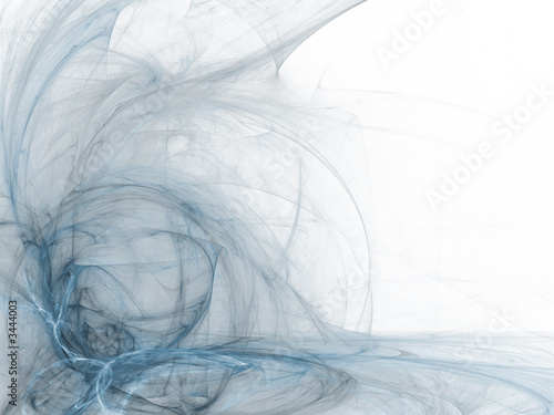 business graphic - blue corner
