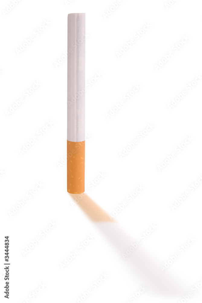 cigarette with reflection cigarette with reflection
