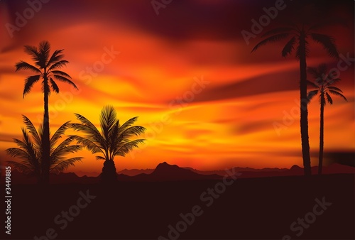 tropical sunset 4