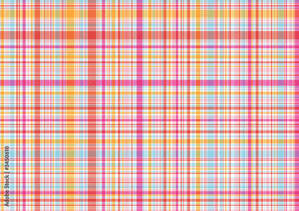 bright pink and orange plaid bright pink and orange plaid
