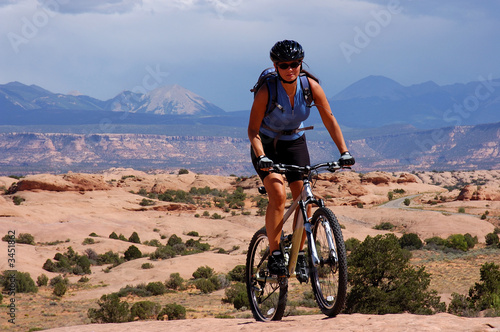 mountain biking