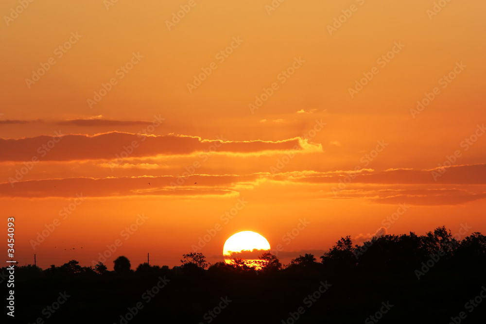 orange sunrise 