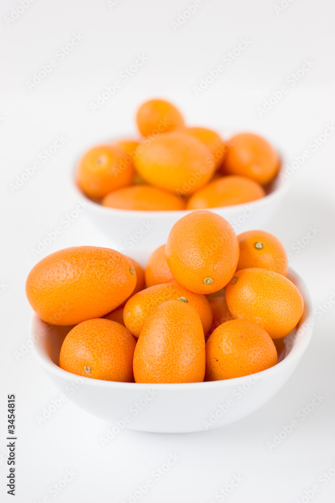 kumquats in bowls