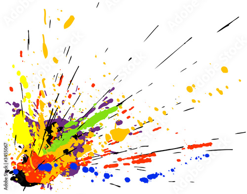 paint splatter