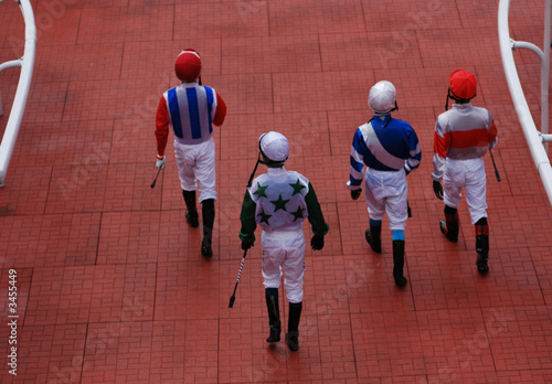 Wallpaper Mural jockey walking to the parade ring Torontodigital.ca