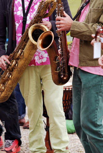 saxophones