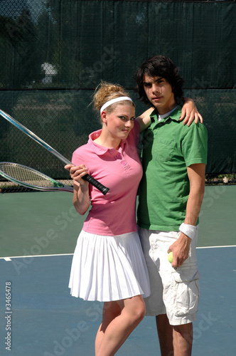 tennis couple © MSPhotographic