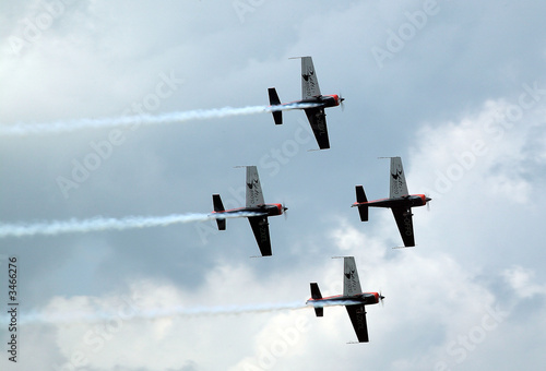 blades formation aerobatics team photo