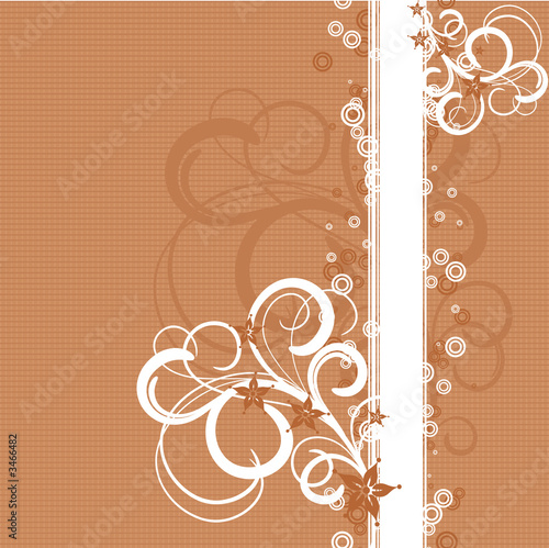 floral abstract background
