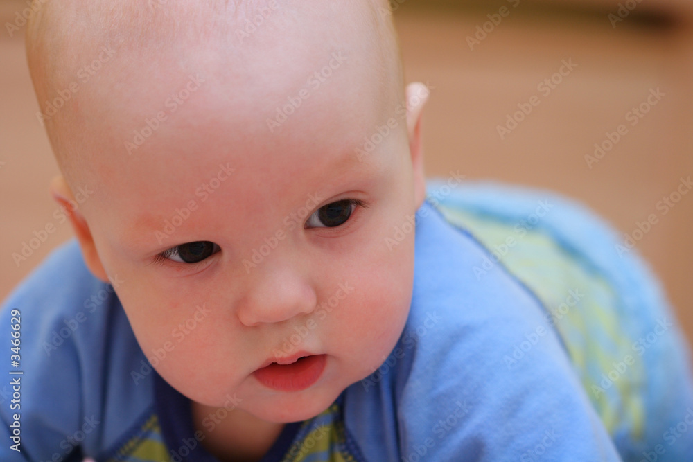 baby on bed #3