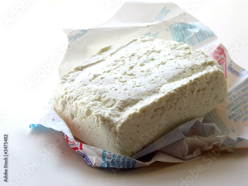 piece of white cottage-cheese