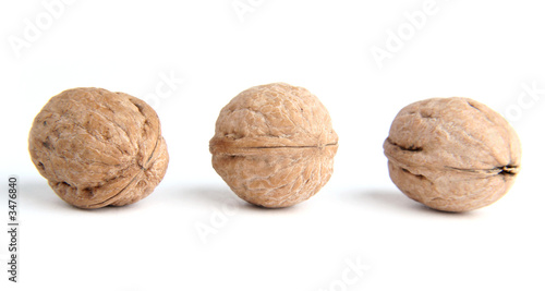 three walnuts