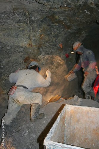 traditional silver mining