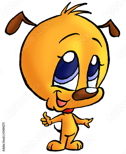 chien orange 2
