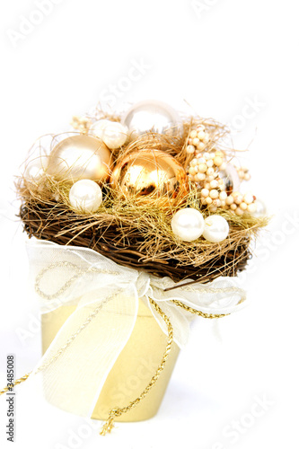 golden globes isolated