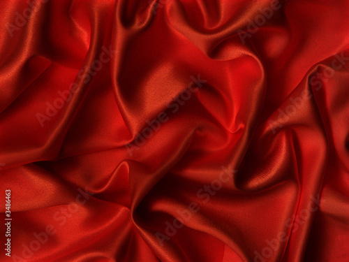 red silk.