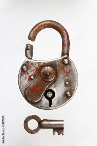 old padlock