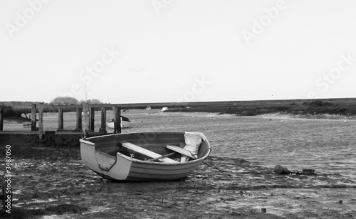 waiting for the tide in north norfolk