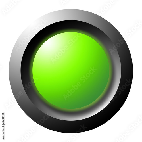 bottone web verde photo