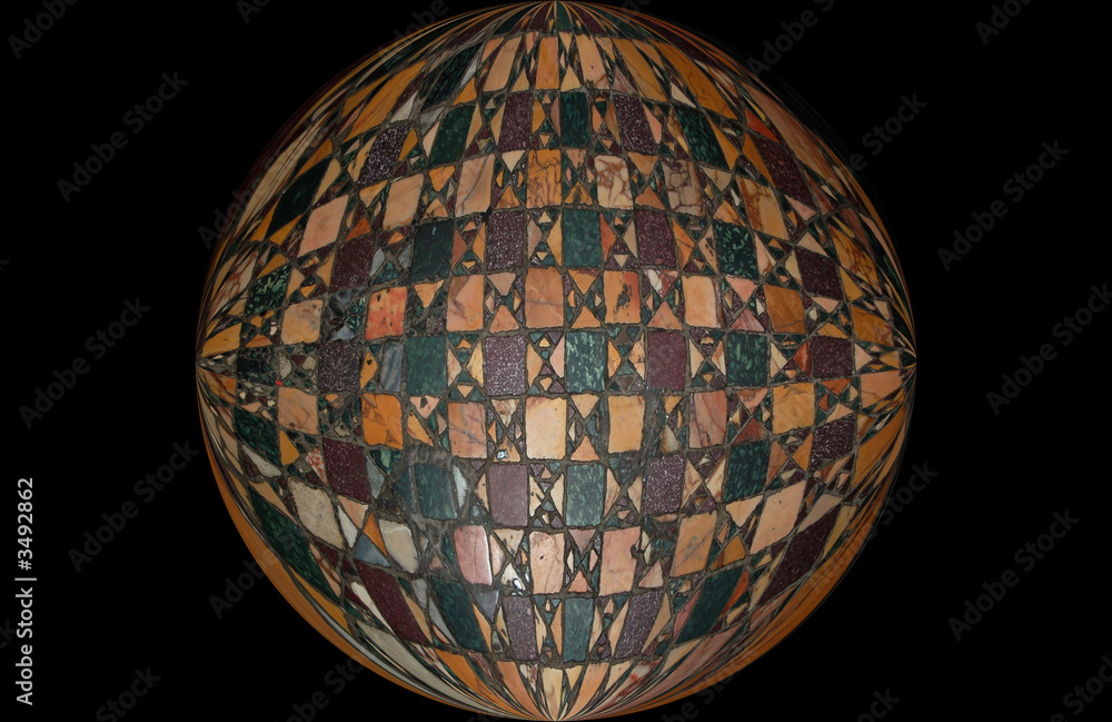 mosaico medievale distorto mosaico medievale distorto