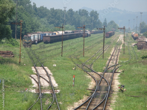 train and waggons photo