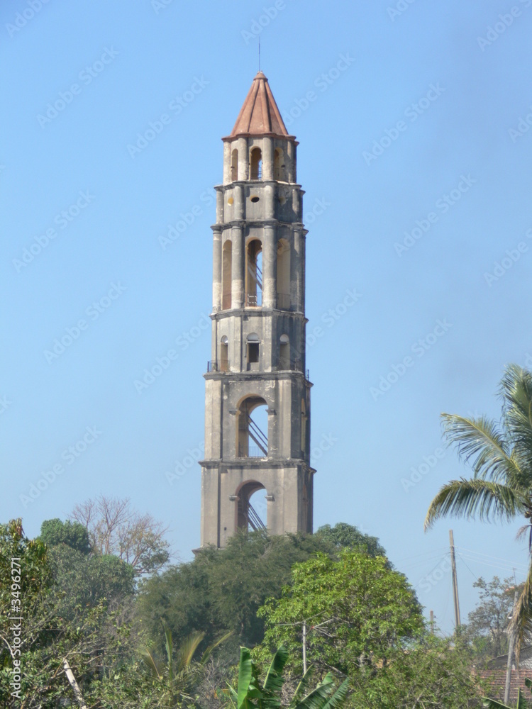 Turm beim Manaca Iznaga, Trinidad, Cuba