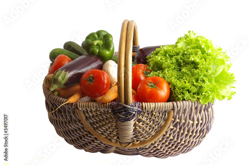 panier de légumes