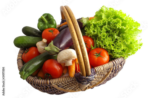 panier de légumes