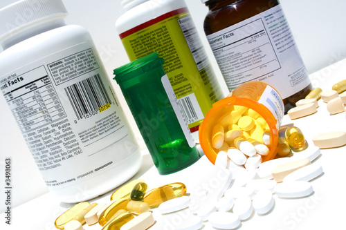 Obraz na płótnie pharmaceuticals & vitamins