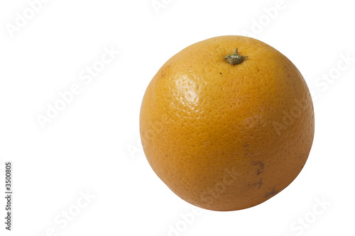 isolated orange