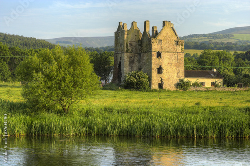 Suir River in Tipperary County in Ireland