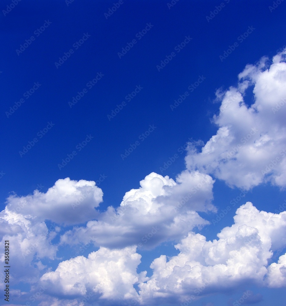 Fototapeta premium wolkenhimmel
