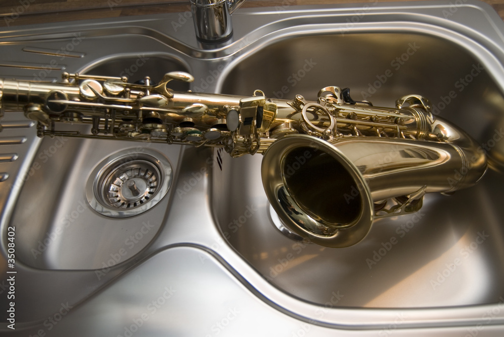 Obraz premium musical sink