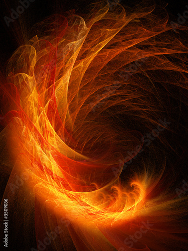fire flame dragon